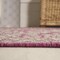 Jonathan Y Sinjuri Medallion Textured Weave Fuchsia/Light Gray 3 ft. x 5 ft. Indoor/Outdoor Area Rug SMB101G-3 - alternate 5