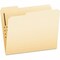 Pendaflex Manila Fastener Folders, 1/3-Cut Tabs, 1 Fastener, Letter Size, Manila Exterior, 50PK PFXFM210 - alternate 1