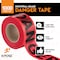Xpose Safety Danger Tape, PVC, Danger, High Visibility Red, 3 in W., 1000 ft L., 12 PK PDT-12-X-S - alternate 2
