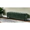 Homeroots 16" Hunter Green Upholstered Velvet Bench with Flip top 530664 - alternate 5