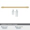 Amerock Destine 8-13/16 in 224 mm Center-to-Center Champagne Bronze Cabinet Pull BP36861CZ - alternate 5