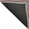 Homeroots 9' X 12' Red Beige And Copper Striped Washable Indoor Outdoor Area Rug 587936 - alternate 5