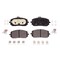Hella Brake pad set prepared for wear warning indicator T2799 for e.g. MERCEDES-BENZ 355039011 - alternate 1