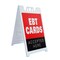 Signmission Ebt Cards, A-Frame & 2 Decals Installed, Heavy-Duty Plastic Frame SBHD-D-2436-Ebt Cards - alternate 1