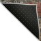 Homeroots 3' X 5' Fern Green Black And Terra Cotta Striped Washable Indoor Outdoor Area Rug 605979 - alternate 5