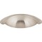 Hardware Resources Jeffrey Alexander Lyon 4-15/16'' Overall Length Satin Nickel Cabinet Cup Pull 8233SN - alternate 1