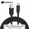 Sanoxy USB-C to USB-B Printer Cable Braided Nylon 6ft Black USB2-TYPEC-Prnt-6ft - alternate 3