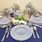 Smarty Had A Party 7.5" Matte Steel Gray Round Disposable Plastic Appetizer/Salad Plates (120 Plates), 120PK 4857STGR-CASE - alternate 6