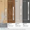 Amerock Candler 7-9/16 inch 192mm Center-to-Center Satin Nickel Cabinet Pull BP29350G10 - alternate 2
