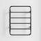 Edendirect 5-Bar Stainless Steel Electric Towel Warmer in Black, Wall Mounted Towel Warmer ZR-EB01BL330 - alternate 4