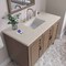 James Martin Vanities Portland 48" Sgl Vanity, Whitewashed Walnut, w/3 CM Siberian Silestone Top w/FreePower WirelessCharge 620-V48-WW-FSFR - alternate 7