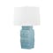 Hudson Valley Lighting Sarai 19 in. Table Lamp Aged Brass/Ceramic Moonstone Granite L3229-AGB/CMT - alternate 4