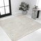 Jonathan Y Odense High-Low Minimalist Angle Geometric Ivory/Cream 8 ft Square Indoor/Outdoor Area Rug SCN101A-8SQ - alternate 6