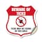 Signmission Beware Of Ticks Shield Sign Ticks May Be, 12 Inch X 12 Inch, Vinyl Decal SHI-D-12-362 - alternate 1