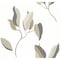 York Wallcoverings Brushwork Branches Neutral and Gold Wallpaper ZM2876 - alternate 1