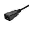 Monoprice Power Cord - IEC 60320 C20 to IEC 60320 C15_ 14AWG_ 15A_ 3-Prong_ Blac 40065 - alternate 3