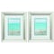 Homeroots 11" X 13" Brushed Silver Frame Sunday At The Shore, Set Of 2, 2PK 365114 - alternate 1