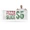 Signmission Pizza Slice $5, 48 Inch x 120 Inch, Vinyl Banner B-120-30809 - alternate 5