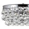 Jonathan Y Toronto 13 in. Metal/Crystal LED Flush Mount, Chrome JYL9029B - alternate 7