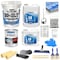 Armorpoxy 17 Pc Epoxy Floor Kit 2-Layer - 300 Sq Ft  - Racing Blue TP-KIT-RACEBLUE-S - alternate 1