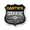 Signmission Garth's Garage I Can Fix Everything But Stupid, 12 Inch X 12 Inch, Plastic Sign SHI-P-12-490-GARTH - alternate 1