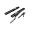 Uni Pro Slide Rail Kit Works with Grammer Seats Black Powder Coat 6048 - alternate 1