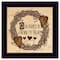 Homeroots Our Family is a work of the Heart Linda Spivey Ready to Hang Black Framed Print Wall Art 405166 - alternate 1