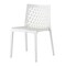 Homeroots Set of Two White Heavy Duty Plastic Outdoor Stacking Dining Chairs, 2PK 565270 - alternate 4