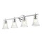 Z-Lite Belle 4-Light Vanity, 32 in W, Chrome 7519-4V-CH - alternate 6