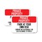 Signmission Park at Your Own Risk - Company Not Responsible for Los, 12'' X 18'', Heavy Gauge Aluminum, 2PK A-1218-2PACK-23495 - alternate 1