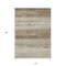 Homeroots 10' X 14' Brown And Beige Striped Washable Indoor Outdoor Area Rug 589667 - alternate 6