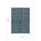 Homeroots 3' X 5' Blue Denim Blue And Mint Green Striped Washable Indoor Outdoor Area Rug 615037 - alternate 6
