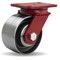 Hamilton ForgeMaster Swivel Caster, 6" x 3" Forged Steel Wheel, 3/4" Precision Tapered Roller Bearings S-FM-63FST - alternate 1