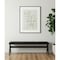 Homeroots 59" Black Solid Wood and Cane Dining Bench 606739 - alternate 6