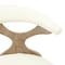 Leisuremod Modern Wooden Dining Chair, Washed Walnut Frame in White, Klyne Collection KCWW-22W - alternate 8