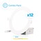 Infibrite 6 In 3000K Warm White 12W 1050LM LED Ceiling Light Kit, Dimmable, Wet Rated, 12PK IB-002-3-12W-WH-12PK - alternate 1