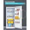 Black&Decker 14.0 cu.ft Refrigerator/Freezer Convertible-White BUC1400XW - alternate 4