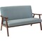 Ave 6 Davis Loveseat, Klein, Sea Fabric, 29" x 32" DVS52-K21 - alternate 1
