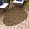 Jonathan Y Callan Modern Rustic Abstract Brown/Black 8 ft. x 10 ft. Indoor/Outdoor Shaped Area Rug SHP202A-8 - alternate 5