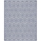 Homeroots 9' X 12' Denim Blue Indoor Outdoor Area Rug 522116 - alternate 5