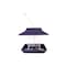 Stokes Select Ranch Hopper Feeder, 17 lb, Plastic, Navy Blue, 7 in H 50156 - alternate 1
