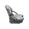 Uni Pro Toyota 7F-8F-THDC Series Forklift Mechanical Suspension Seat Black Vinyl 8648 - alternate 7