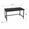 Homeroots 53" Black Writing Desk 402060 - alternate 4