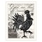 Homeroots Faith Family Farm Rooster White Framed Wall Art 573949 - alternate 1