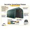 Shelterlogic ShelterCoat 16 x 40 x 16 ft Grey Garage Peak 95843 - alternate 3