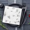Smarty Had A Party White with Silver Paint Splatter Paper BeverageCocktail Napkins 600 Napkins, 600PK 2292-CASE - alternate 1