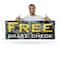Signmission Free Brake Check, 18 Inch x 48 Inch, Vinyl Banner B-30642 - alternate 3