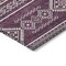 Homeroots 3' X 5' Eggplant And Ivory Southwestern Washable Indoor Outdoor Area Rug 593666 - alternate 5