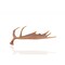 Homeroots 12in Brown Antler Resin Serving Tray 364254 - alternate 4