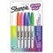 Sharpie Glam Pop Permanent Markers, Fine Marker Point, Assorted Ink, 6PK 2185230 - alternate 2